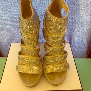 Steve Madden rhinestones heels